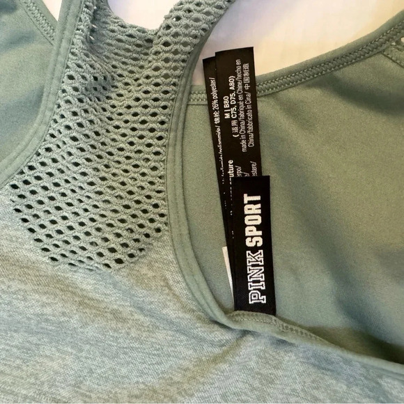 Victoria Secret Pink Sport Green Bra - Picture 3 of 4